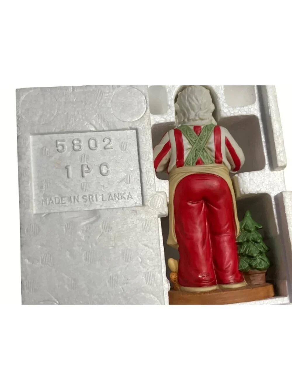Santas Puppet Show Figurine Home Interiors Collectible Holiday Decor 1997